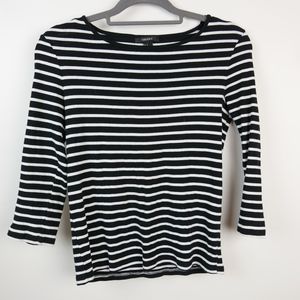 Boatneck, 3/4 Sleeve French Style Summer Tee